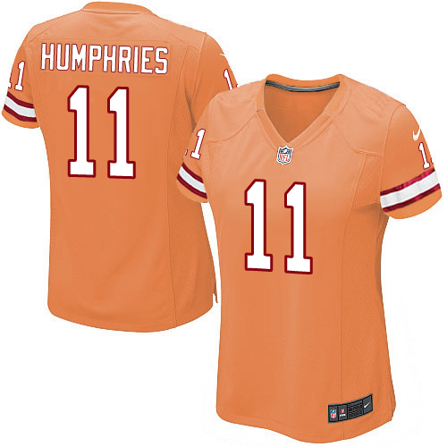 Women's Elite Adam Humphries Nike Jersey Orange Alternate - #11 NFL Tampa Bay Buccaneers